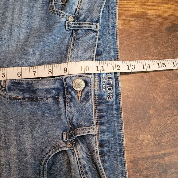 Maurices Jeans 14 XLong Mid Rise Skinny Medium Light Wash Stretch Denim - Picture 8 of 10
